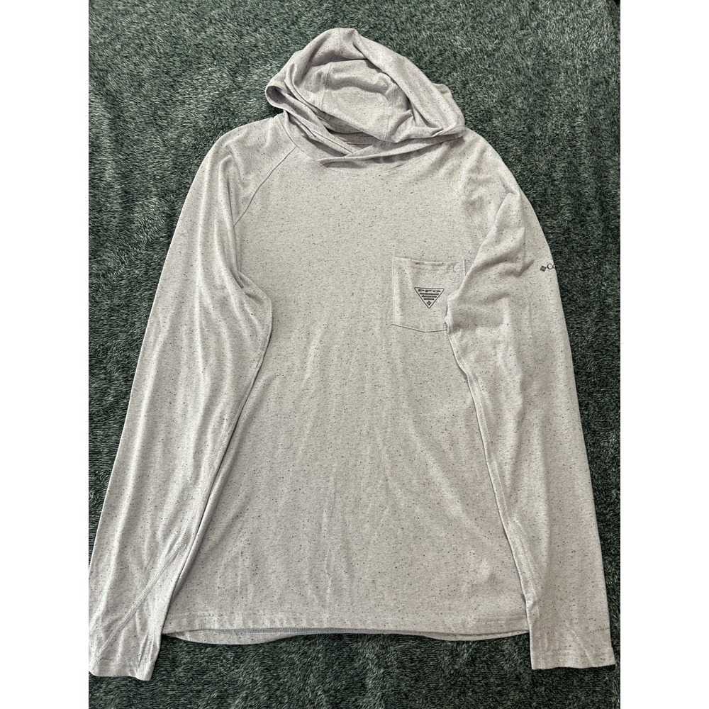 Columbia Mens Size S Purple Uncharted Neps Athletic Hoodie Shirt